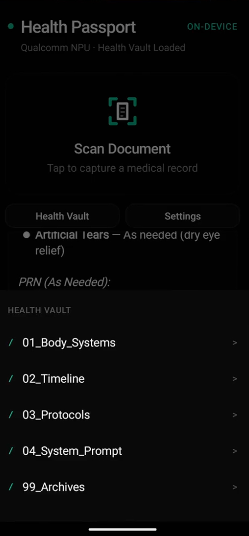 Health Passport — Health Vault on Android